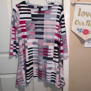 Alfani skater/shark tooth stretchy dress. Size S